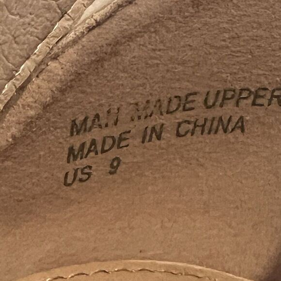 Oasis Society Size 9 Braided Strap Wedge Espadrille Open Toe Sandal - Picture 8 of 8